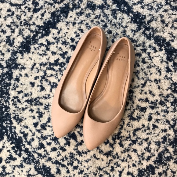 a new day Shoes - 2/$10 Pink Ballet Flats - Women’s 8.5